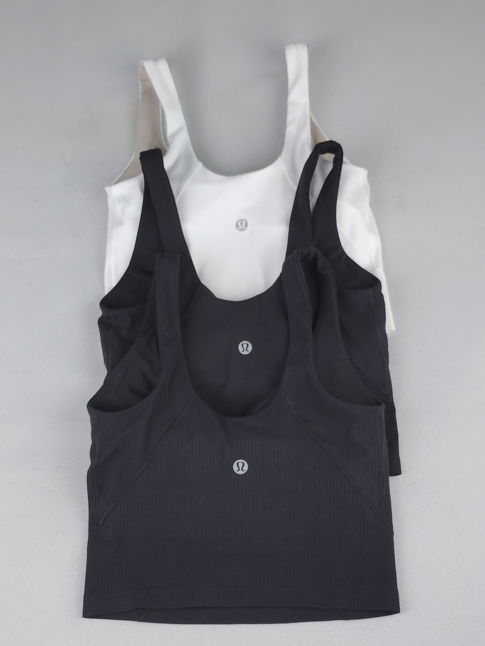 Lululemon Align V Neck Cropped Yoga Tank Top . Set Of three.